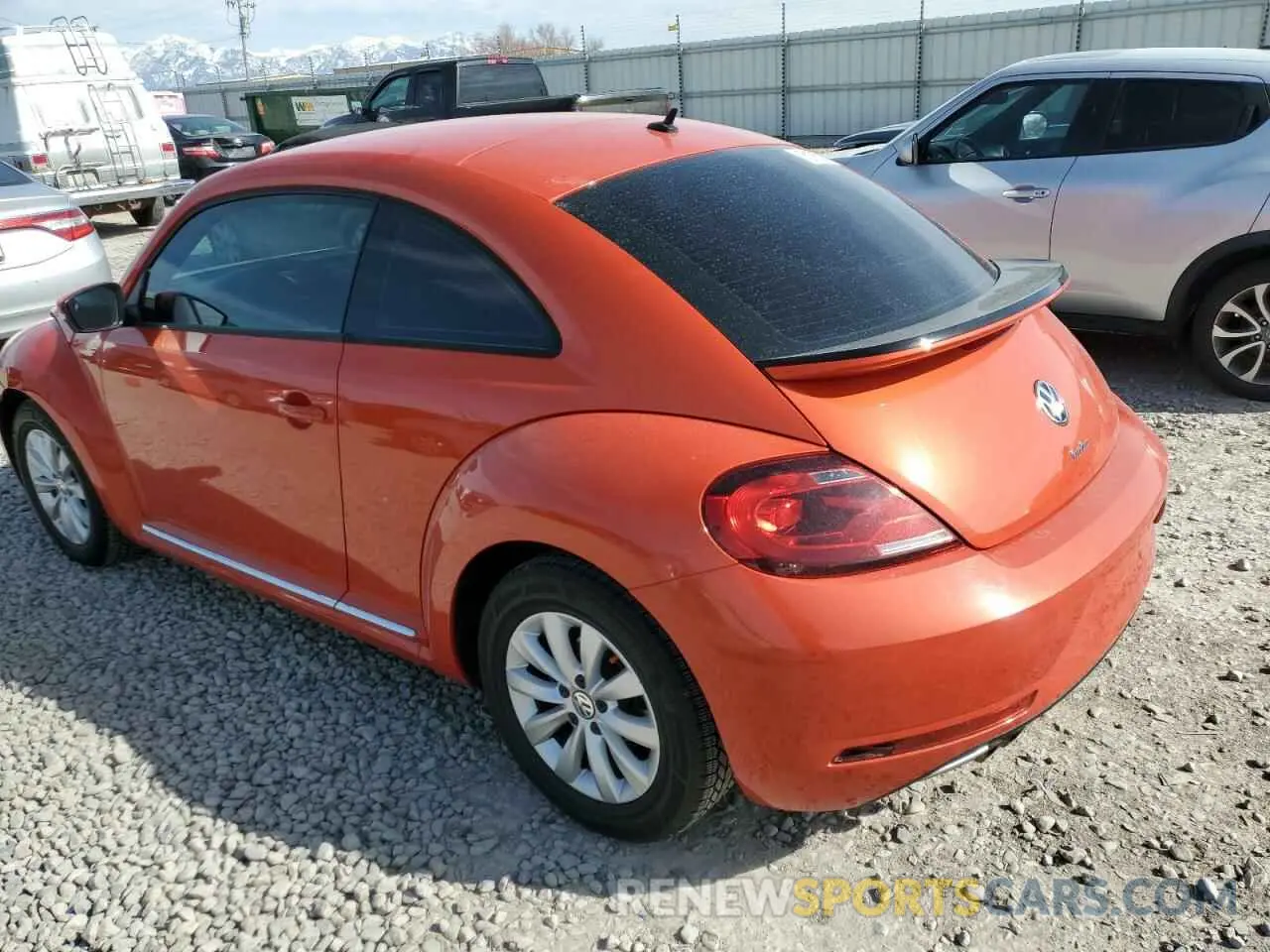 2 Photograph of a damaged car 3VWFD7AT9KM712147 VOLKSWAGEN BEETLE 2019