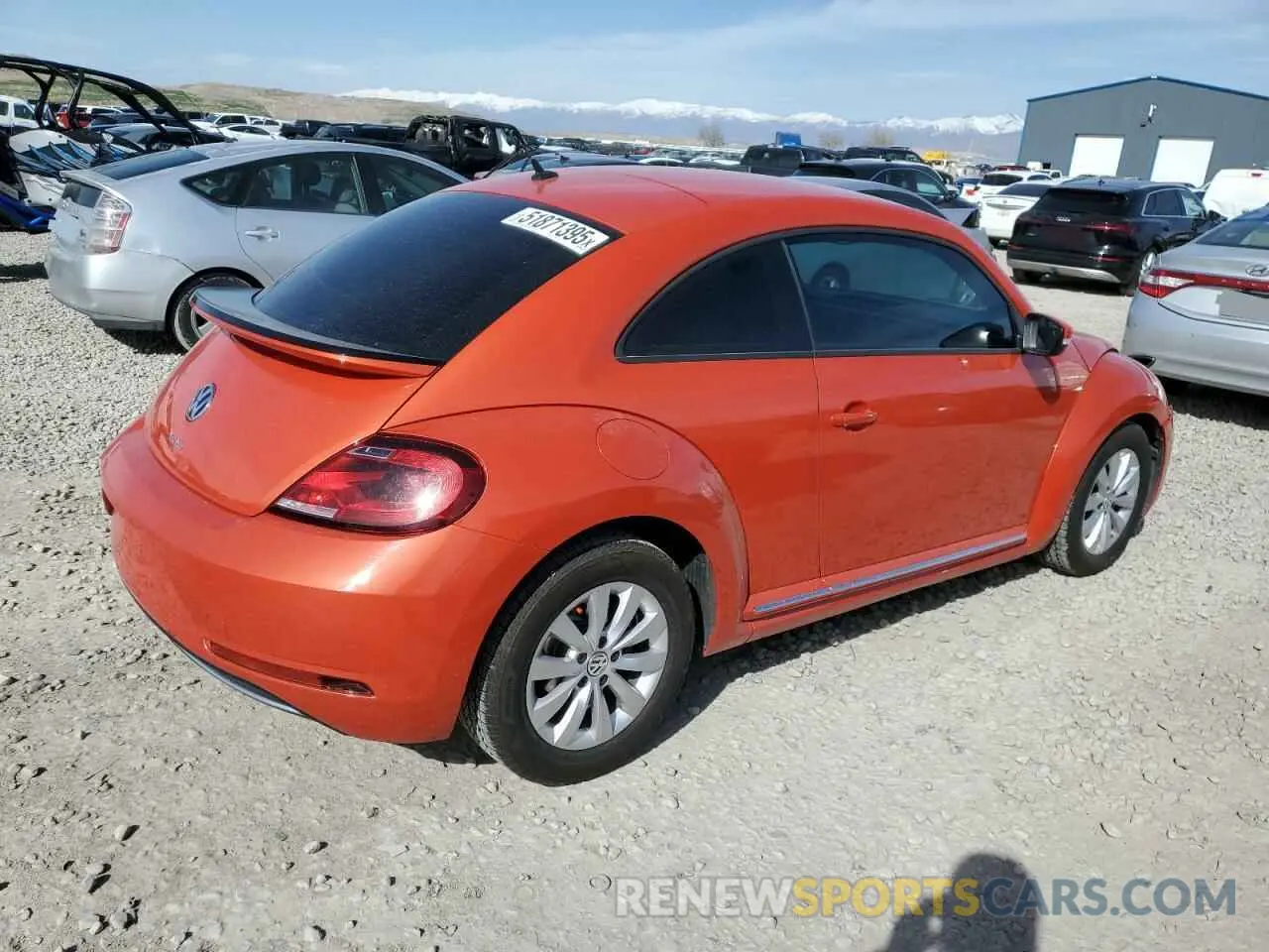3 Photograph of a damaged car 3VWFD7AT9KM712147 VOLKSWAGEN BEETLE 2019