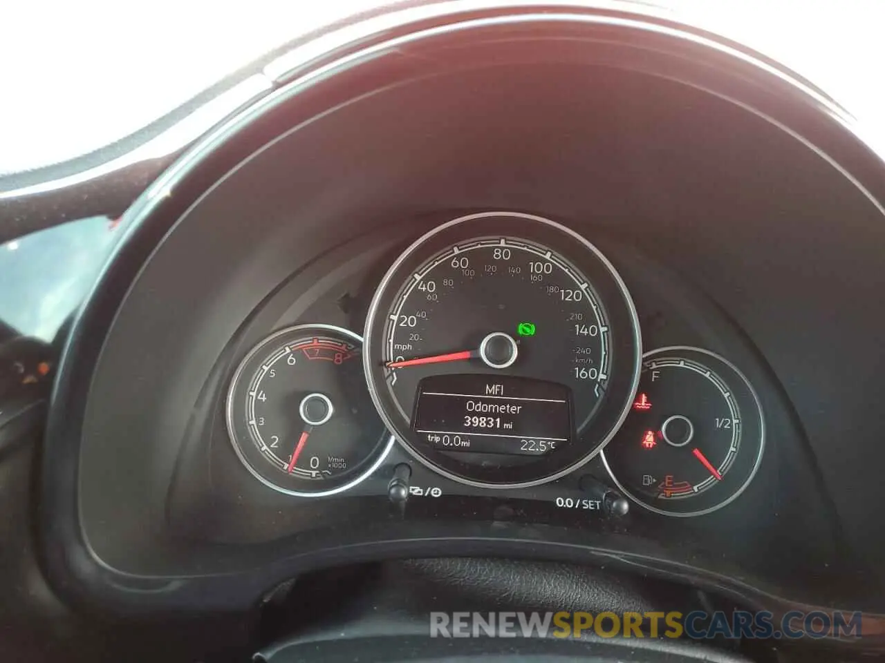 9 Photograph of a damaged car 3VWFD7AT9KM712147 VOLKSWAGEN BEETLE 2019