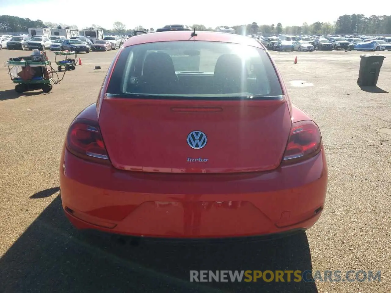 6 Photograph of a damaged car 3VWFD7AT9KM712164 VOLKSWAGEN BEETLE 2019