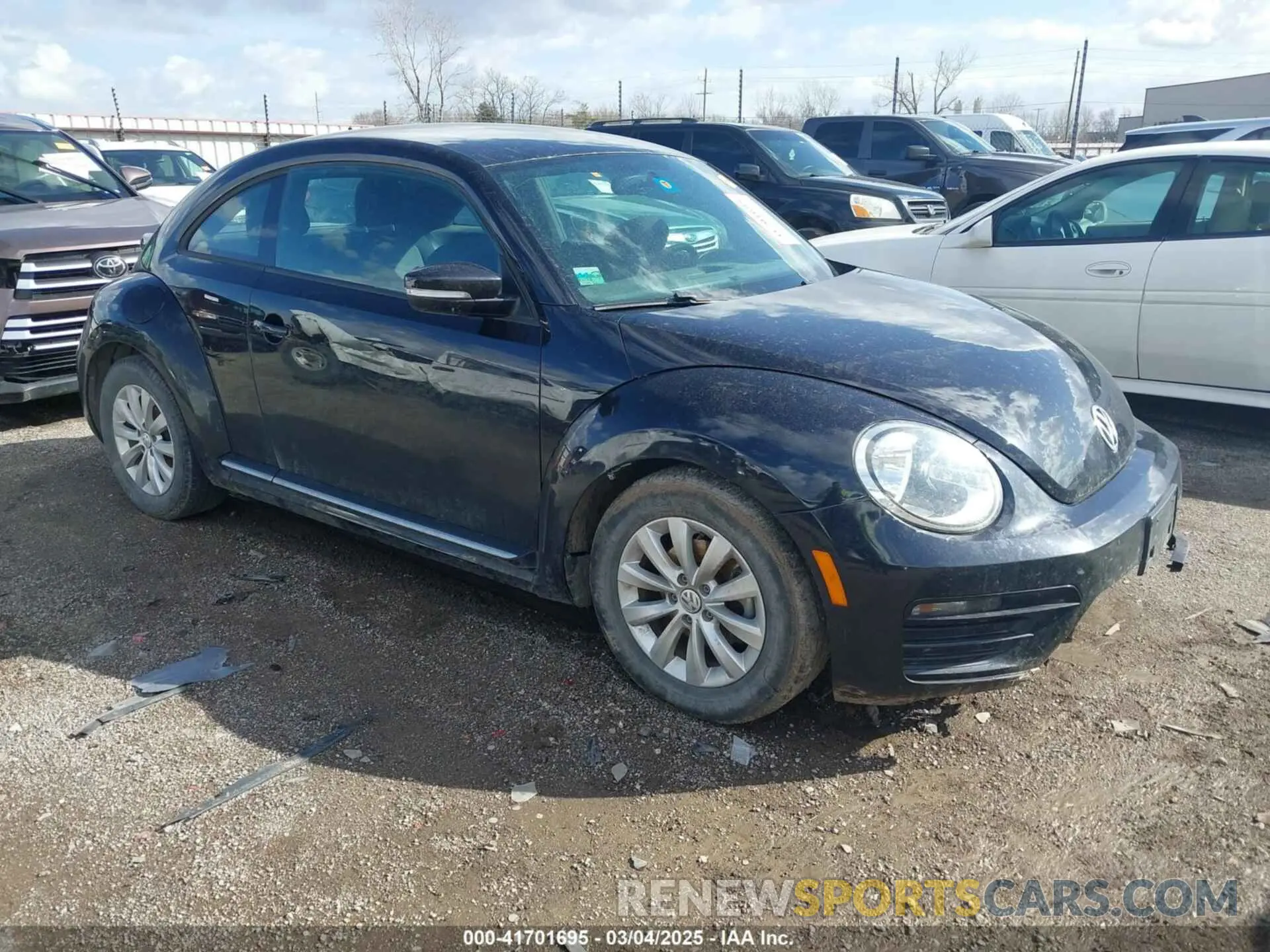 1 Photograph of a damaged car 3VWFD7ATXKM709046 VOLKSWAGEN BEETLE 2019