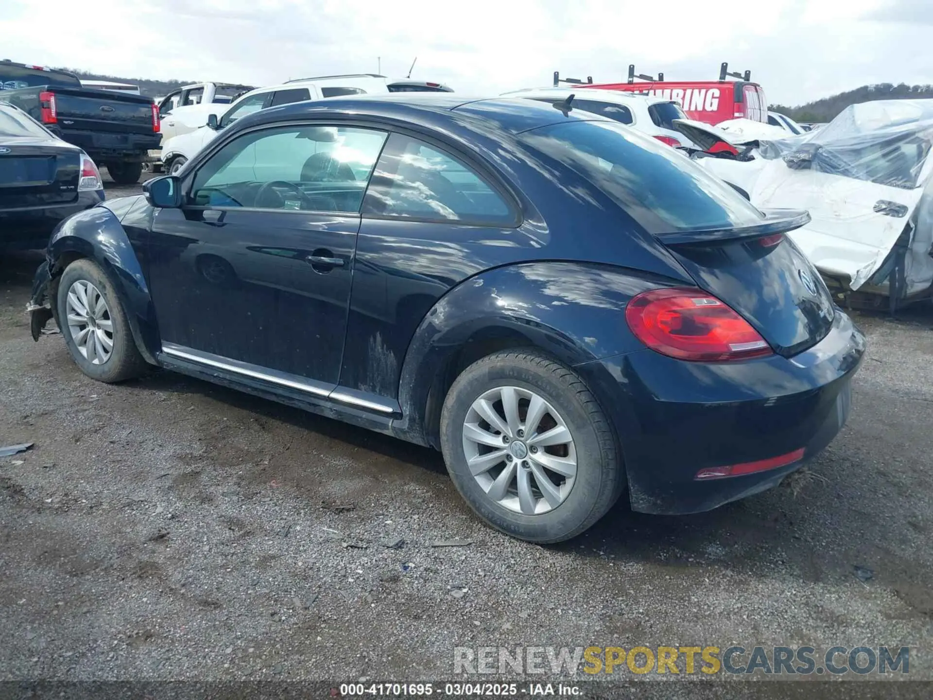 3 Photograph of a damaged car 3VWFD7ATXKM709046 VOLKSWAGEN BEETLE 2019