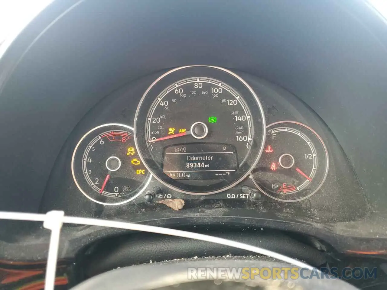9 Photograph of a damaged car 3VWFD7ATXKM710844 VOLKSWAGEN BEETLE 2019
