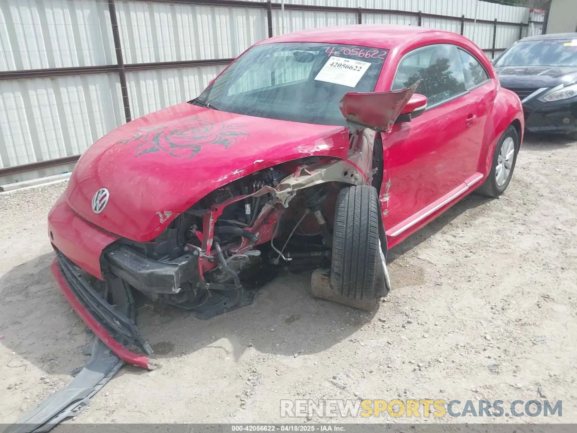 2 Photograph of a damaged car 3VWFD7ATXKM712450 VOLKSWAGEN BEETLE 2019