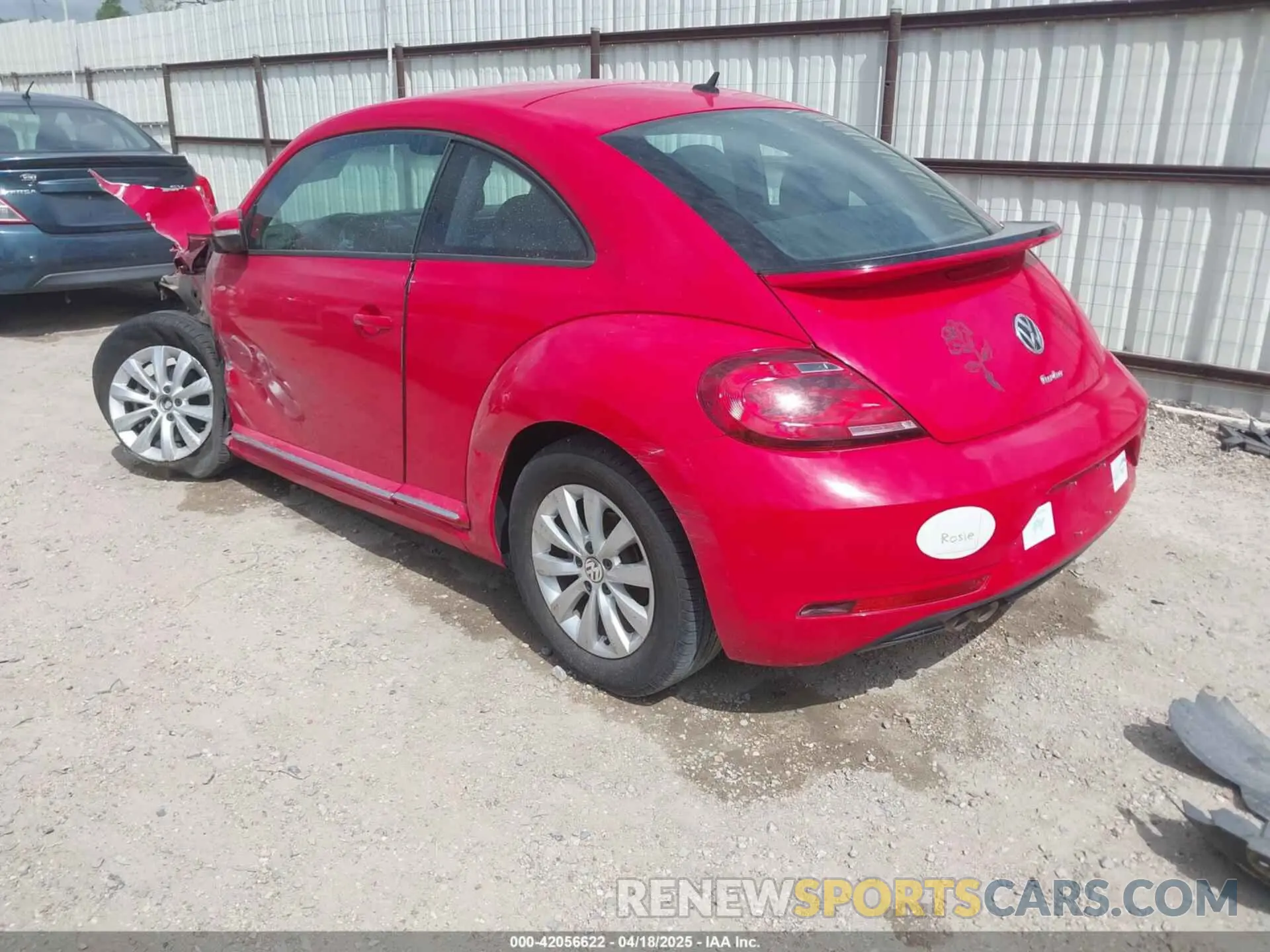3 Photograph of a damaged car 3VWFD7ATXKM712450 VOLKSWAGEN BEETLE 2019