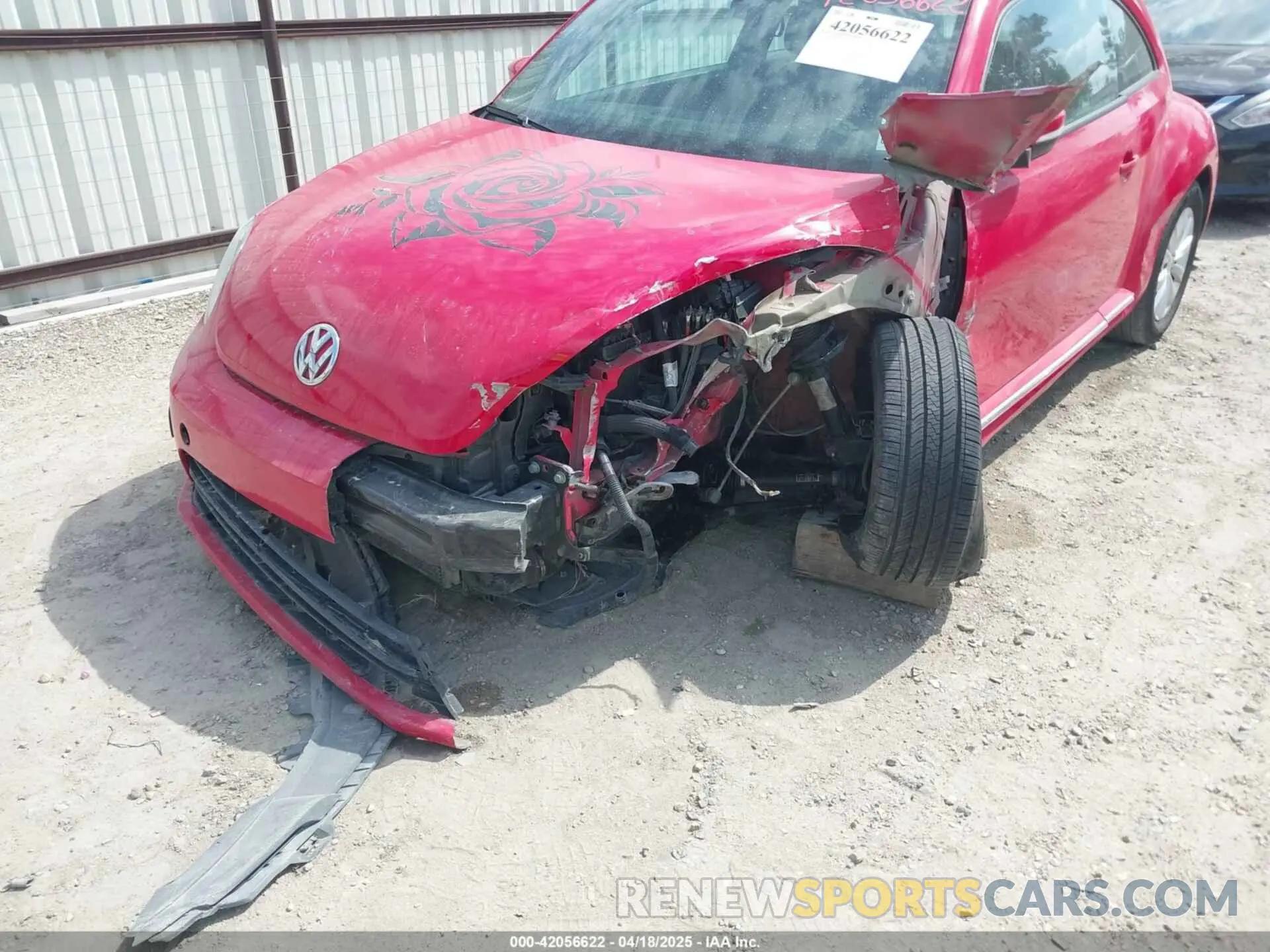 6 Photograph of a damaged car 3VWFD7ATXKM712450 VOLKSWAGEN BEETLE 2019