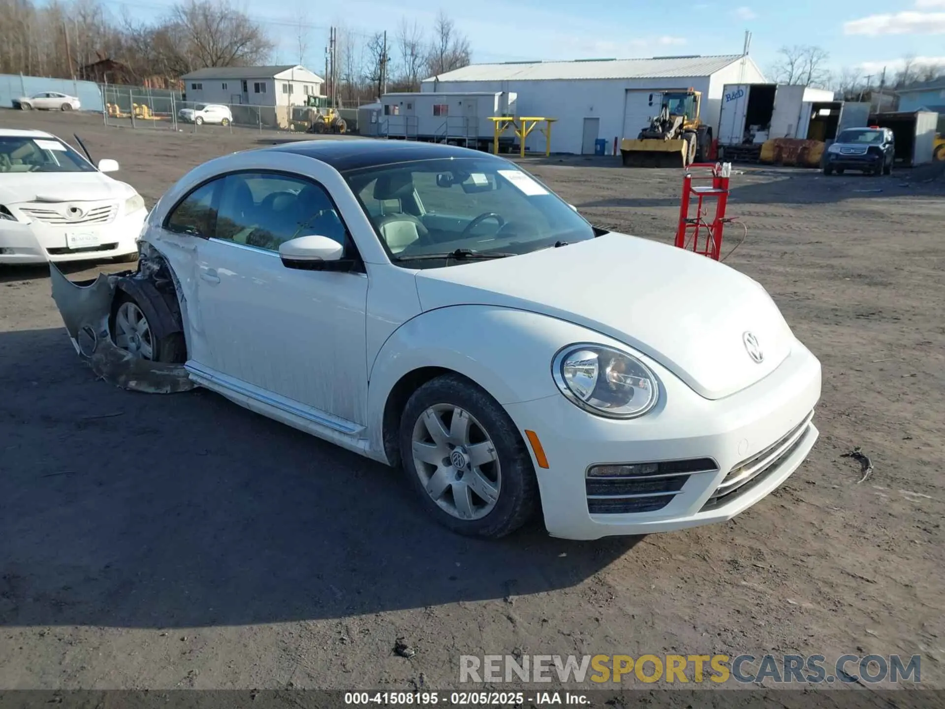 1 Photograph of a damaged car 3VWJD7AT6KM713525 VOLKSWAGEN BEETLE 2019