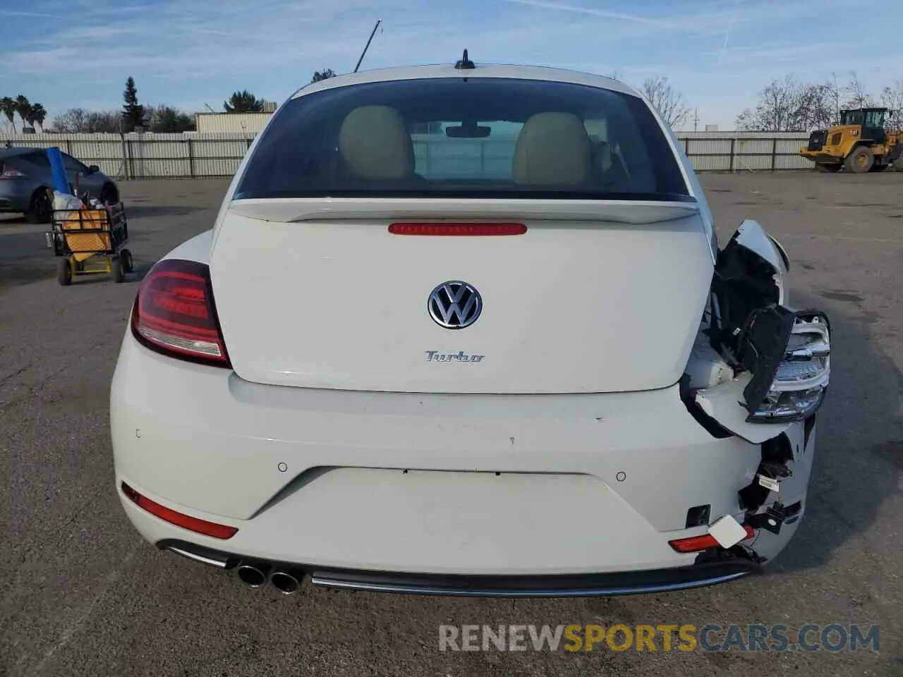 6 Photograph of a damaged car 3VWJD7AT9KM720369 VOLKSWAGEN BEETLE 2019