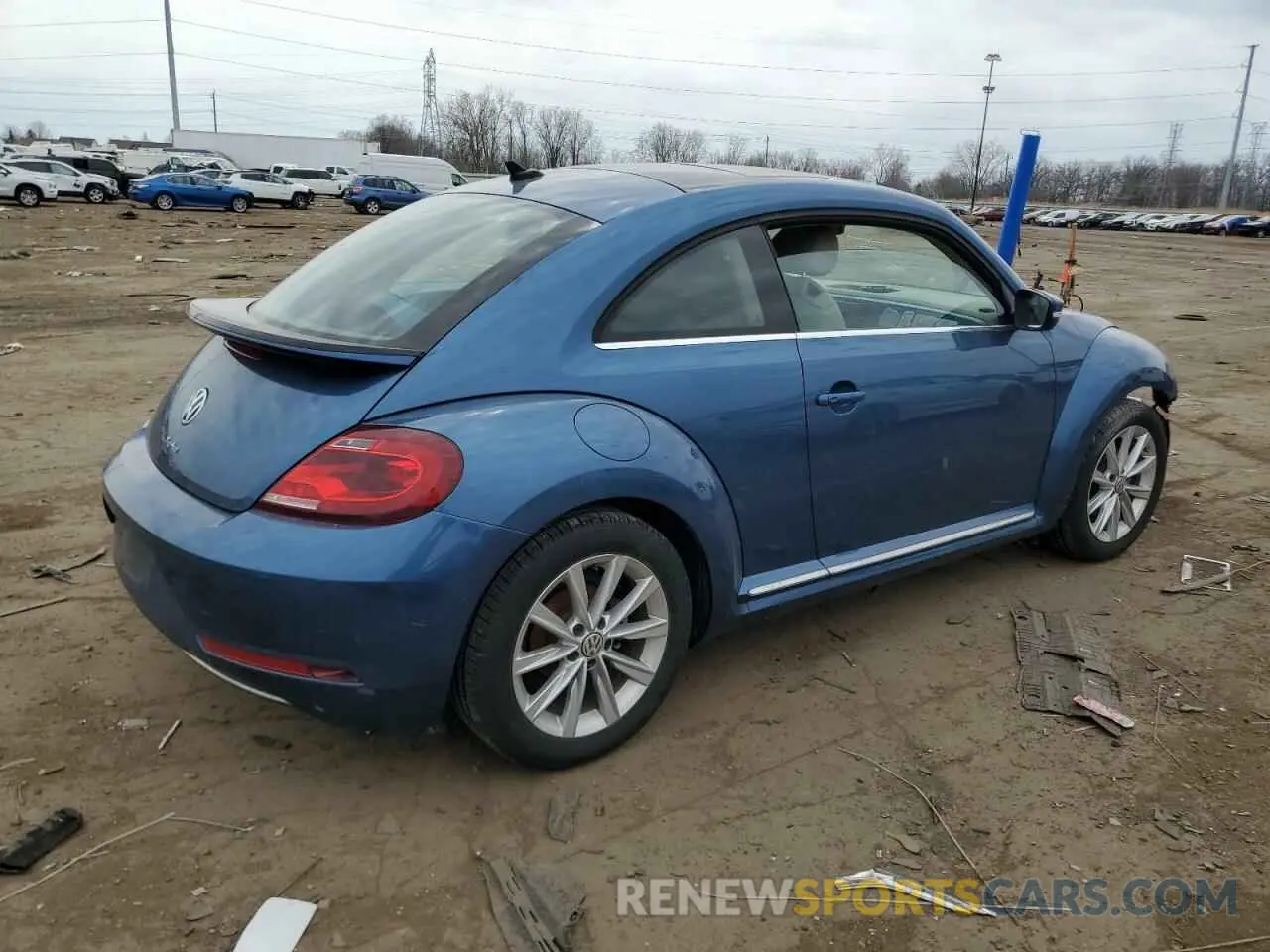 3 Photograph of a damaged car 3VWJD7ATXKM716699 VOLKSWAGEN BEETLE 2019