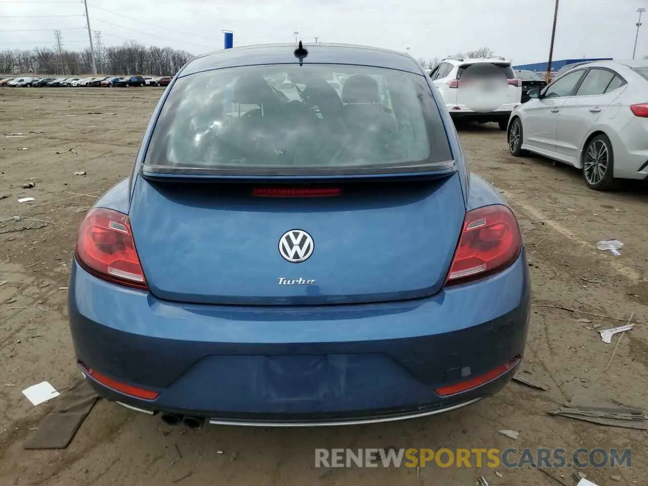 6 Photograph of a damaged car 3VWJD7ATXKM716699 VOLKSWAGEN BEETLE 2019
