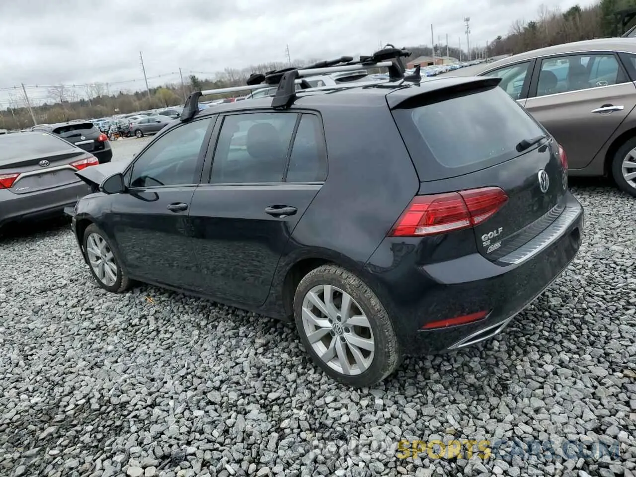 2 Photograph of a damaged car 3VWG57AU0KM012821 VOLKSWAGEN GOLF 2019