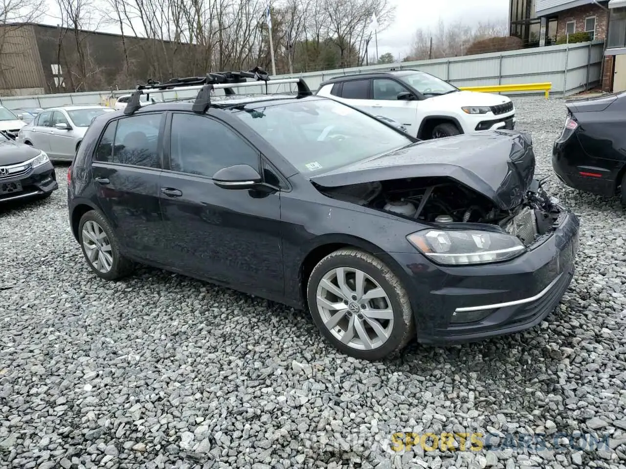 4 Photograph of a damaged car 3VWG57AU0KM012821 VOLKSWAGEN GOLF 2019