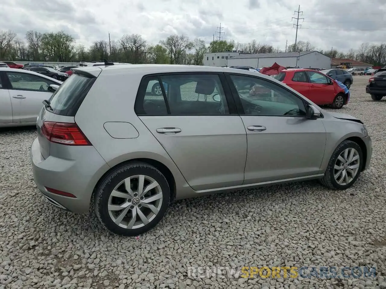 3 Photograph of a damaged car 3VWG57AU0KM038190 VOLKSWAGEN GOLF 2019