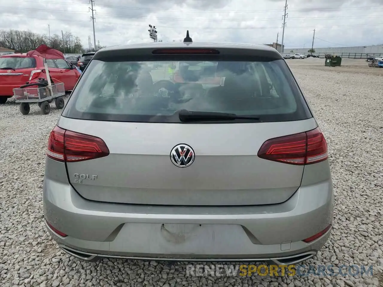 6 Photograph of a damaged car 3VWG57AU0KM038190 VOLKSWAGEN GOLF 2019