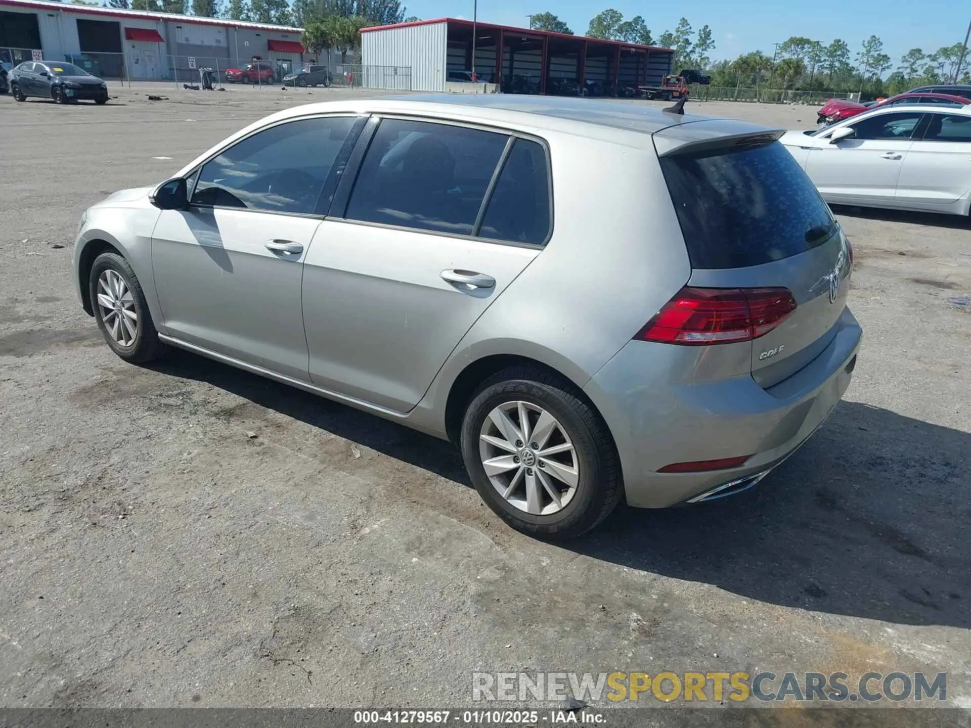 3 Photograph of a damaged car 3VWG57AU1KM036674 VOLKSWAGEN GOLF 2019