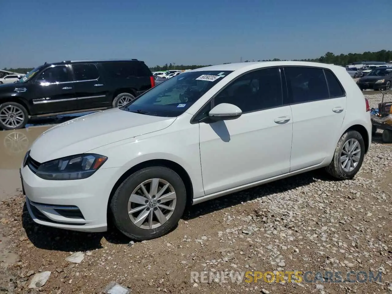 1 Photograph of a damaged car 3VWG57AU3KM035400 VOLKSWAGEN GOLF 2019