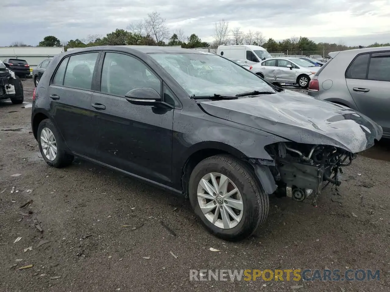 4 Photograph of a damaged car 3VWG57AU4KM017472 VOLKSWAGEN GOLF 2019