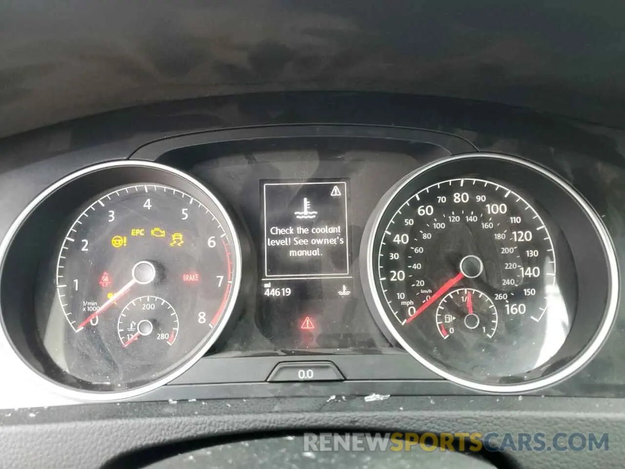 9 Photograph of a damaged car 3VWG57AU4KM017472 VOLKSWAGEN GOLF 2019