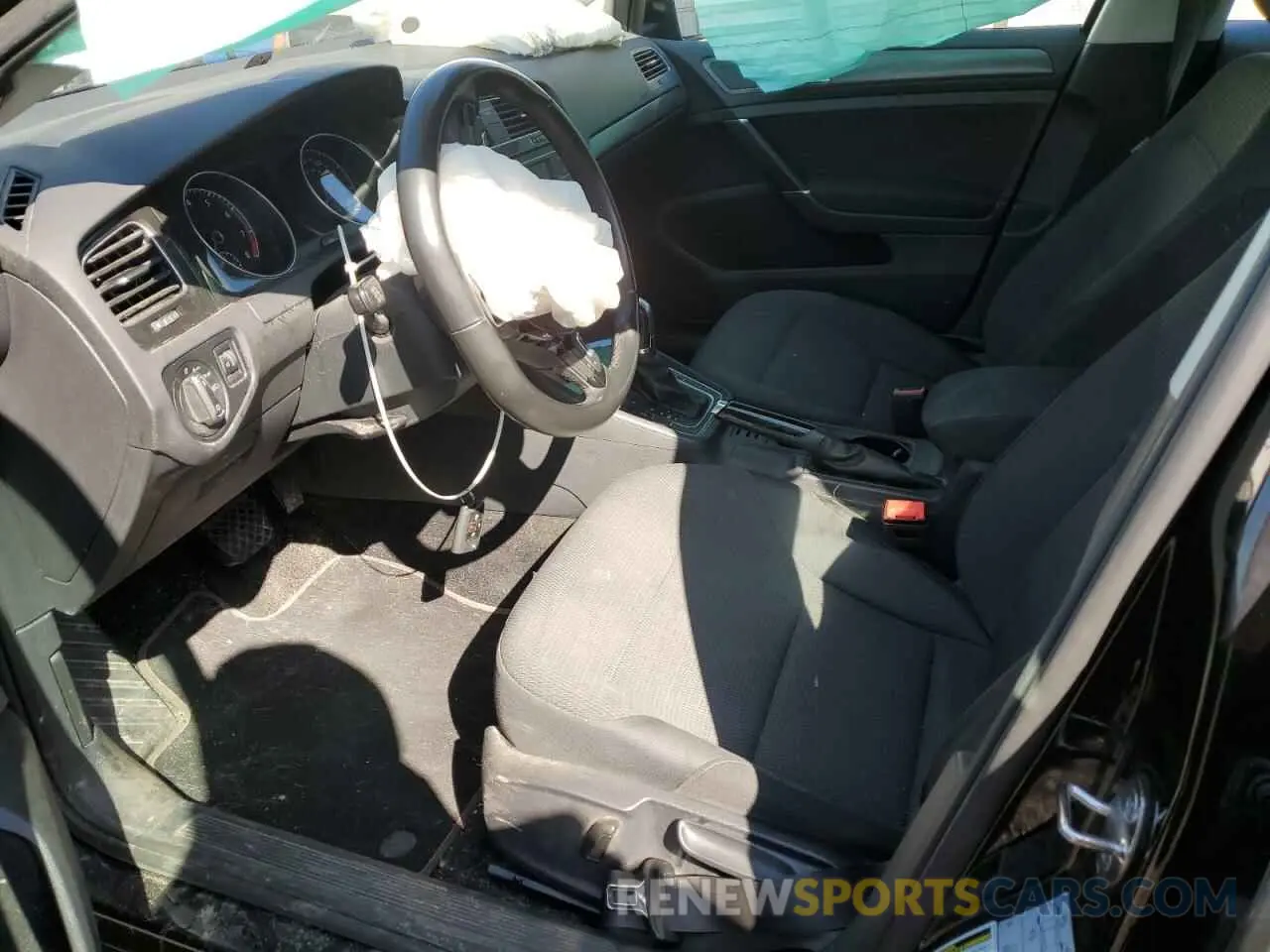 7 Photograph of a damaged car 3VWG57AU6KM019756 VOLKSWAGEN GOLF 2019
