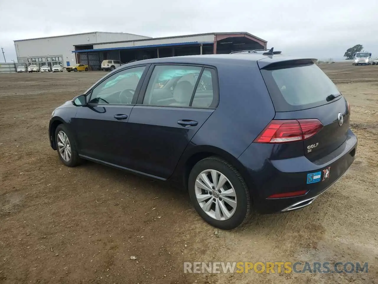 2 Photograph of a damaged car 3VWG57AU6KM022379 VOLKSWAGEN GOLF 2019