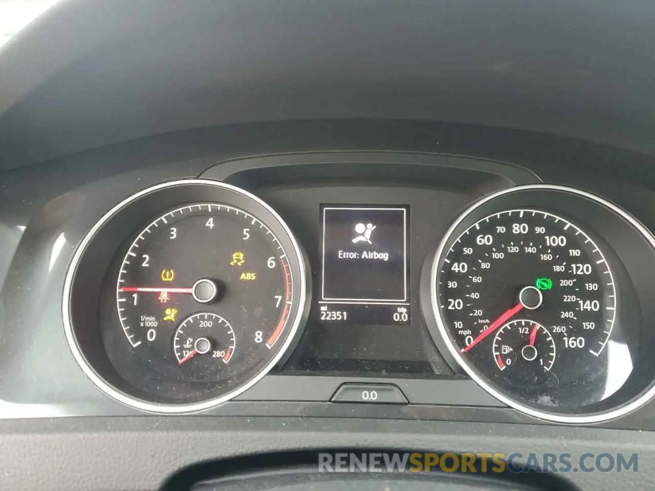 9 Photograph of a damaged car 3VWG57AU6KM022379 VOLKSWAGEN GOLF 2019