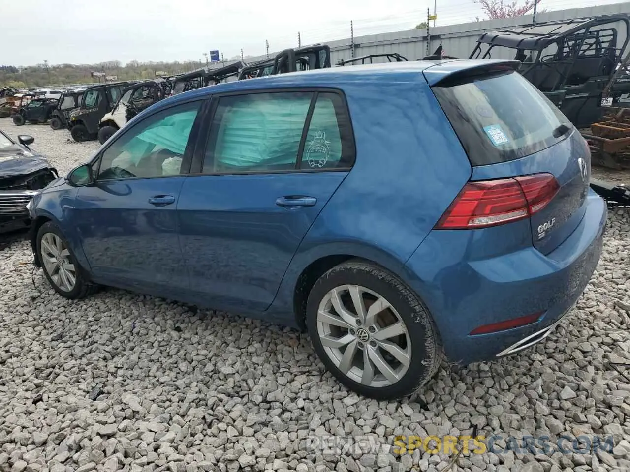 2 Photograph of a damaged car 3VWG57AU6KM029462 VOLKSWAGEN GOLF 2019