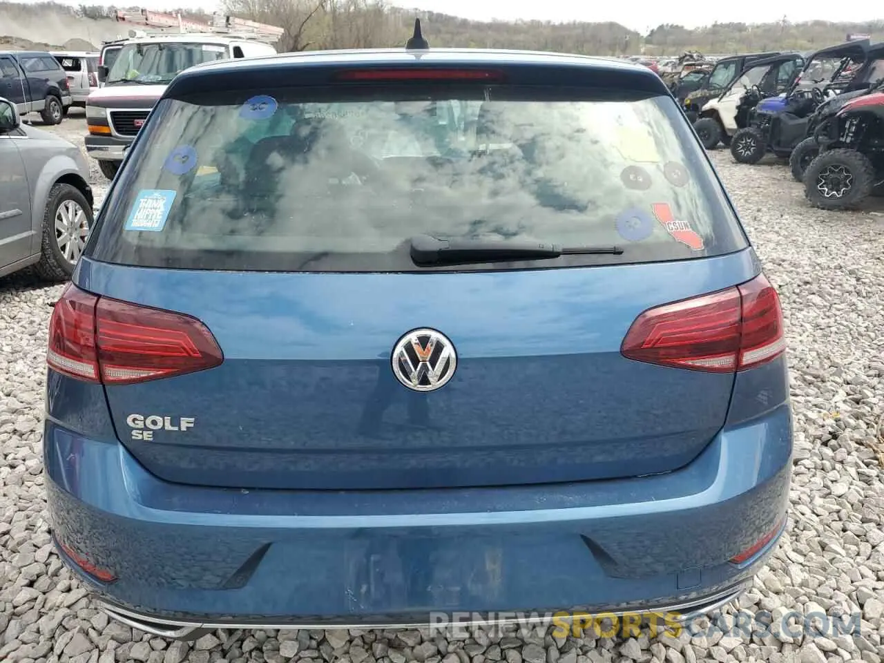 6 Photograph of a damaged car 3VWG57AU6KM029462 VOLKSWAGEN GOLF 2019