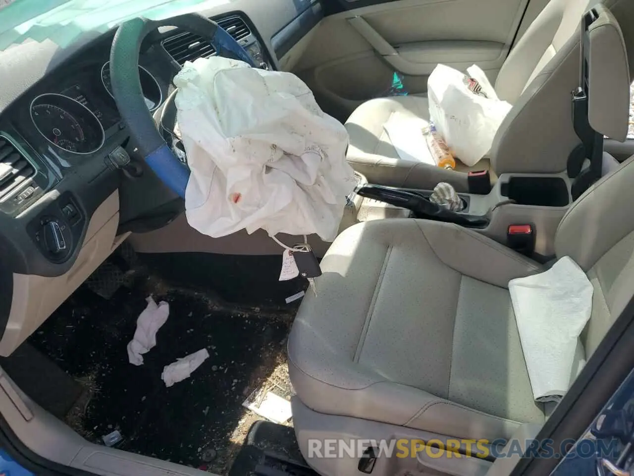 7 Photograph of a damaged car 3VWG57AU6KM029462 VOLKSWAGEN GOLF 2019