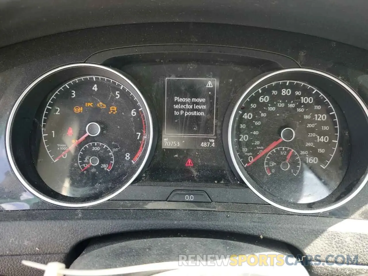 9 Photograph of a damaged car 3VWG57AU6KM029462 VOLKSWAGEN GOLF 2019