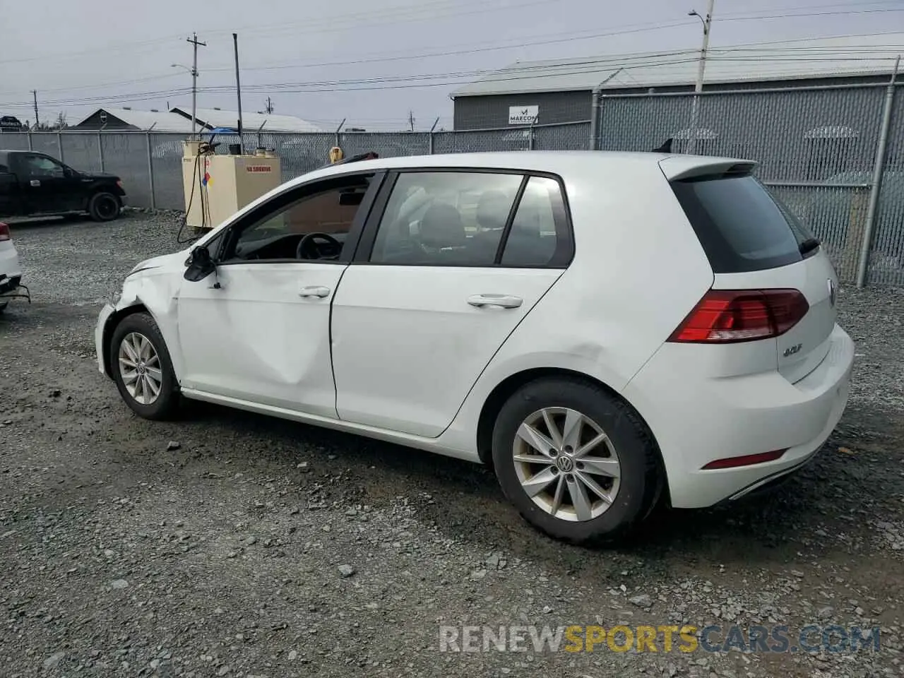 2 Photograph of a damaged car 3VWG57AU7KM023945 VOLKSWAGEN GOLF 2019