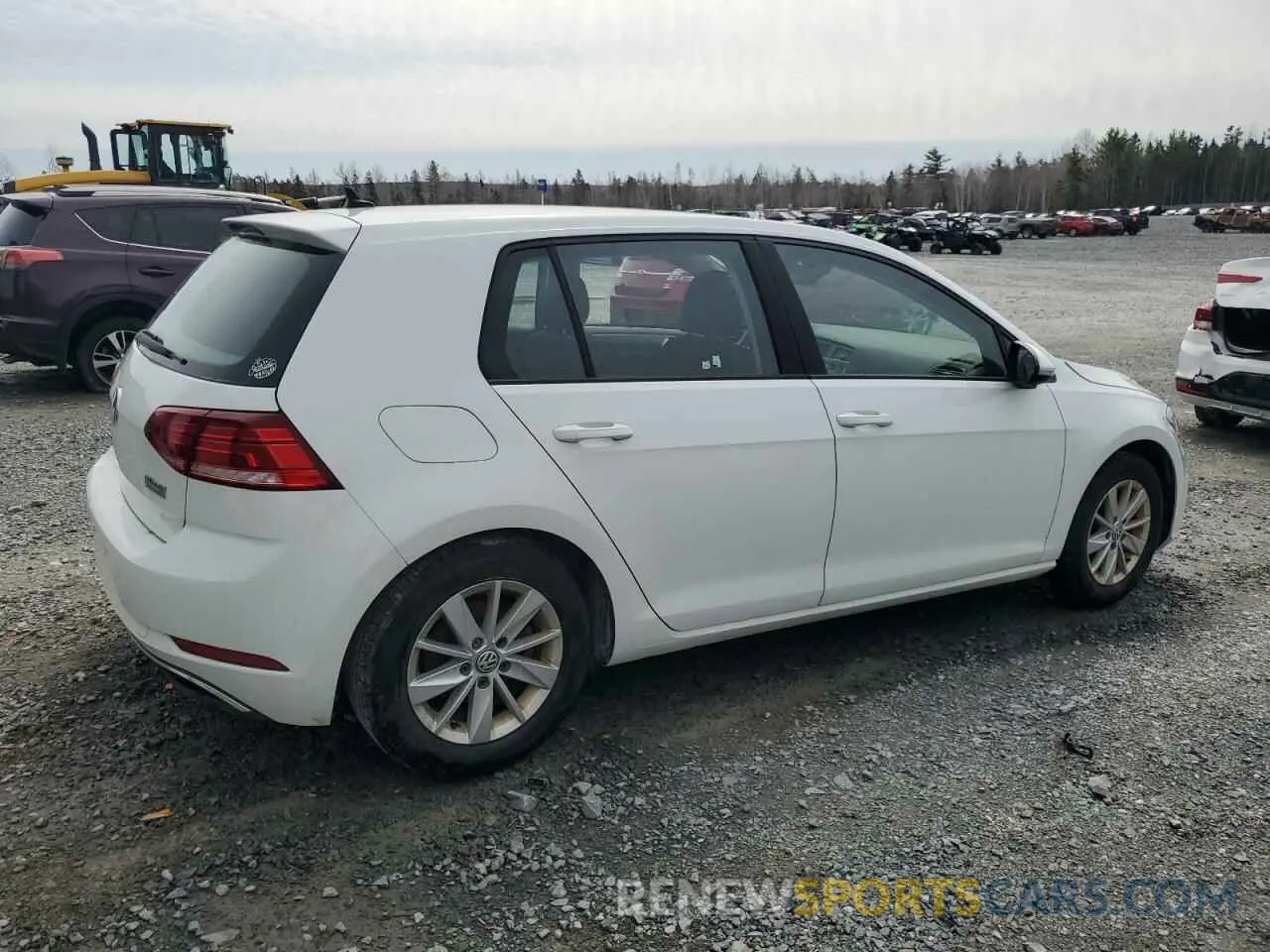 3 Photograph of a damaged car 3VWG57AU7KM023945 VOLKSWAGEN GOLF 2019