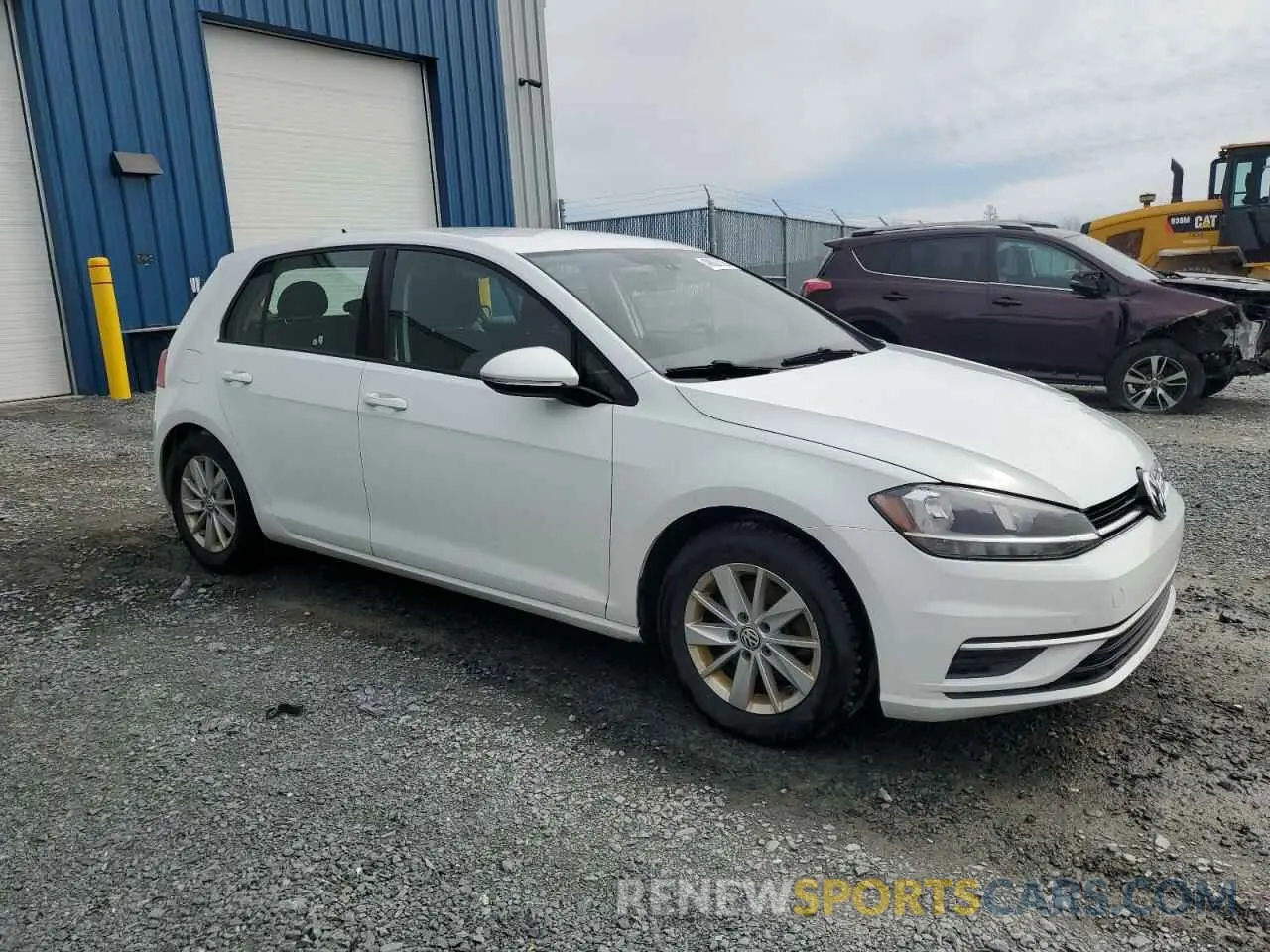 4 Photograph of a damaged car 3VWG57AU7KM023945 VOLKSWAGEN GOLF 2019