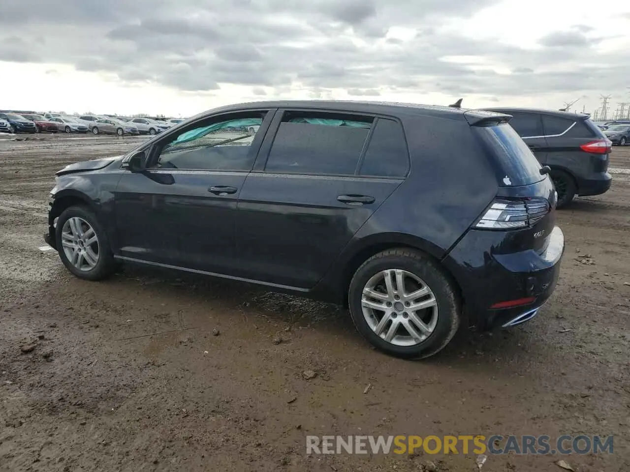 2 Photograph of a damaged car 3VWG57AU8KM014851 VOLKSWAGEN GOLF 2019