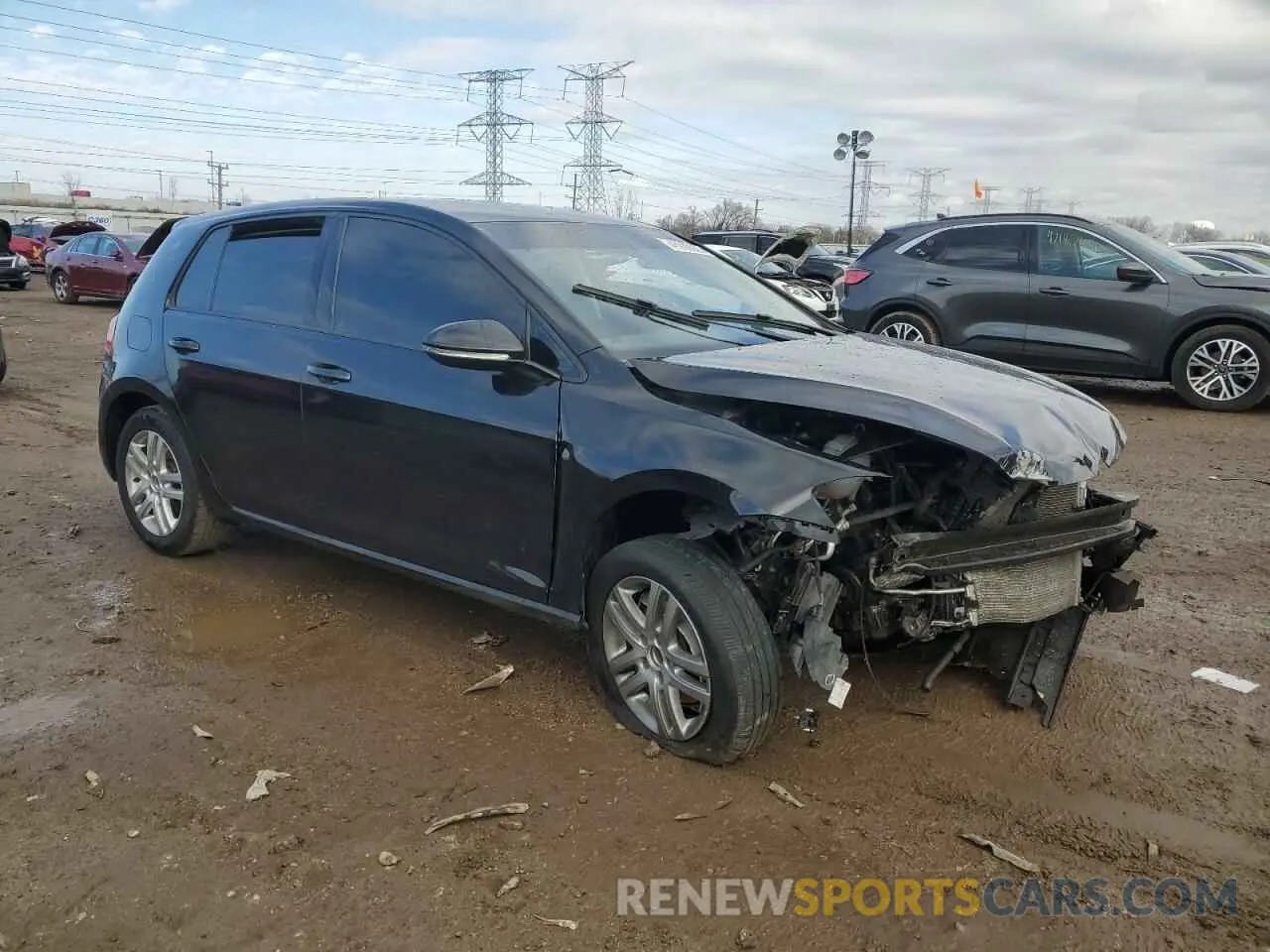 4 Photograph of a damaged car 3VWG57AU8KM014851 VOLKSWAGEN GOLF 2019