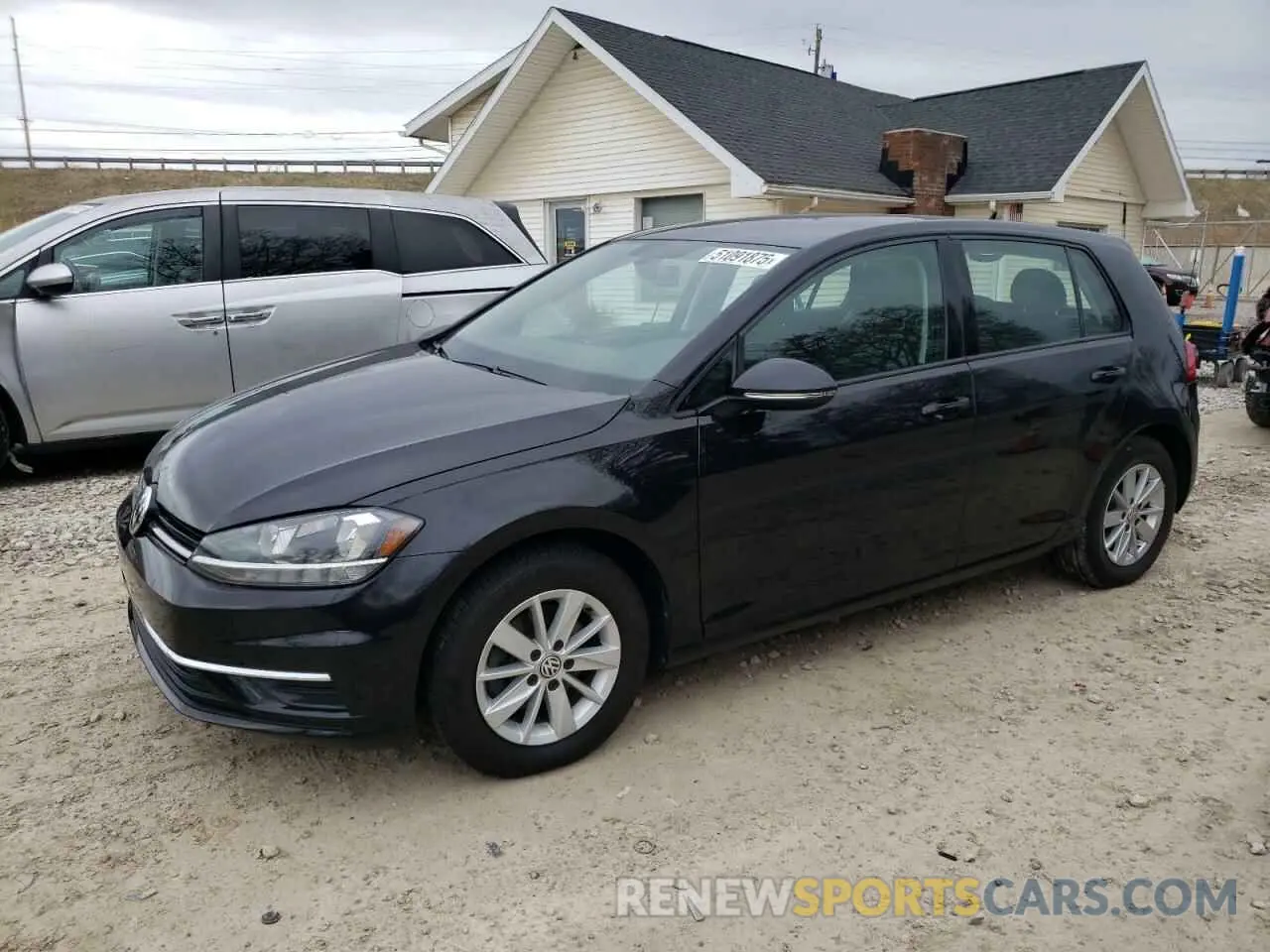 1 Photograph of a damaged car 3VWG57AU8KM020682 VOLKSWAGEN GOLF 2019