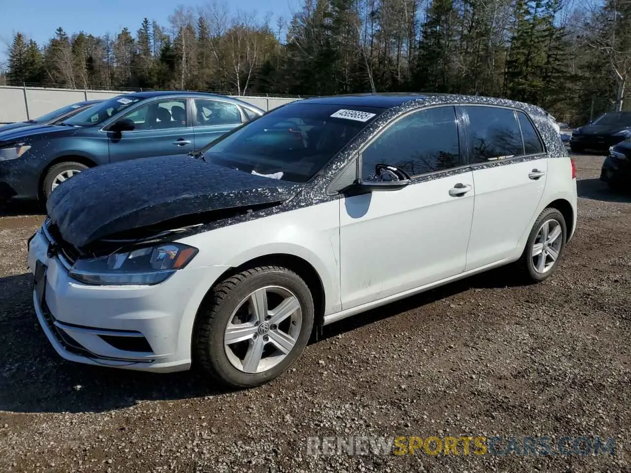 1 Photograph of a damaged car 3VWG57AU9KM009366 VOLKSWAGEN GOLF 2019
