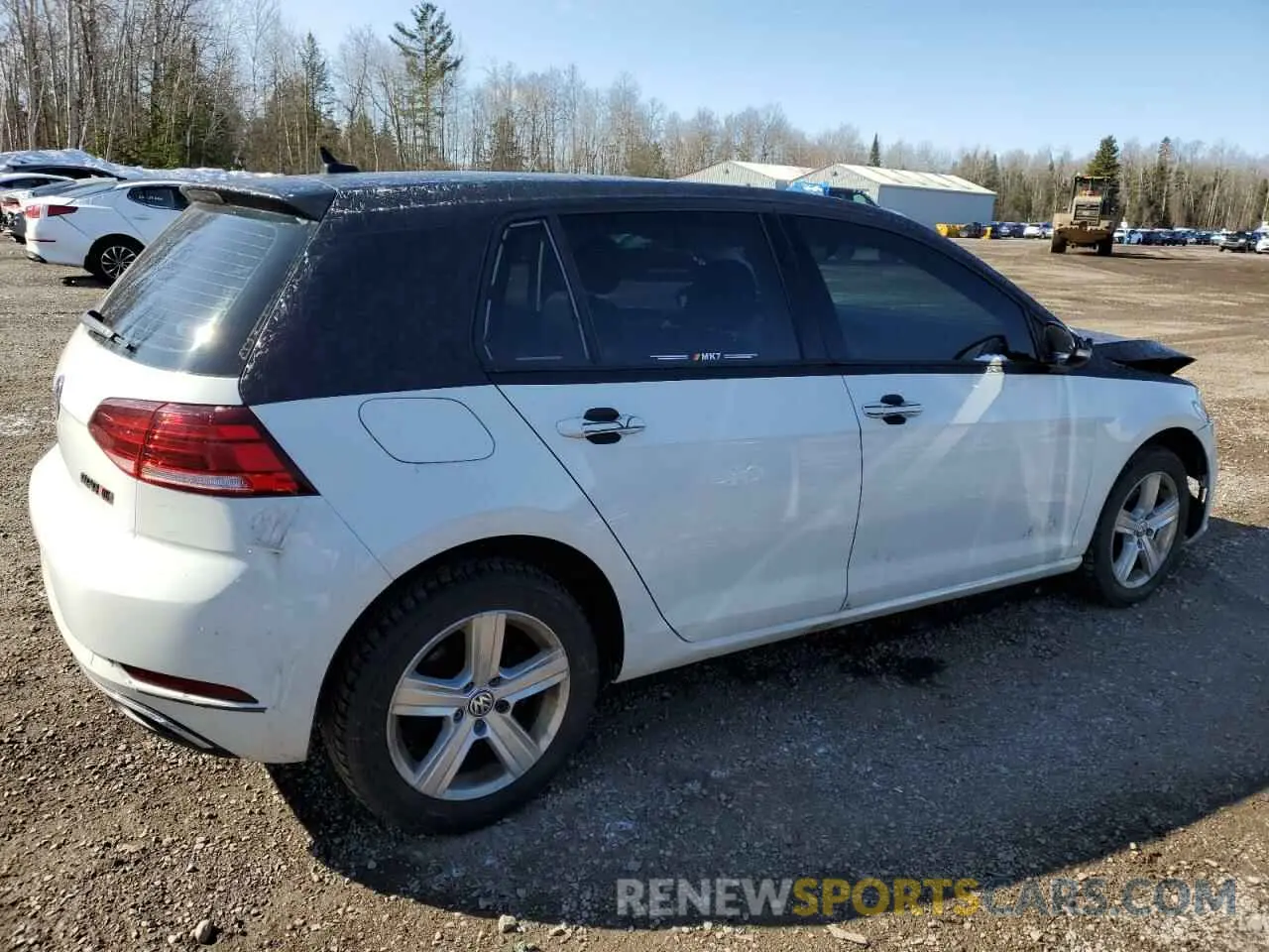 3 Photograph of a damaged car 3VWG57AU9KM009366 VOLKSWAGEN GOLF 2019