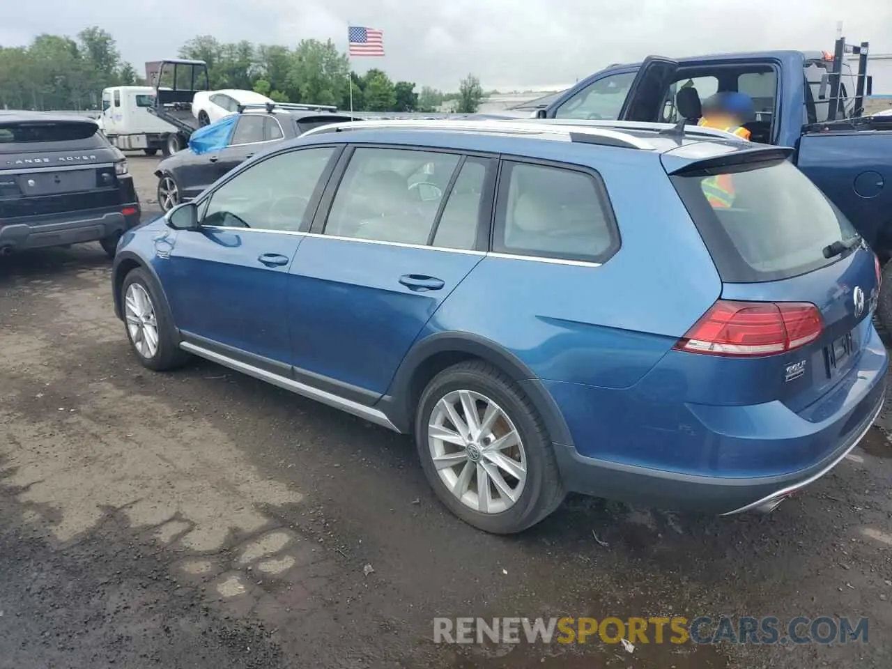 2 Photograph of a damaged car 3VWH17AU0KM503907 VOLKSWAGEN GOLF 2019
