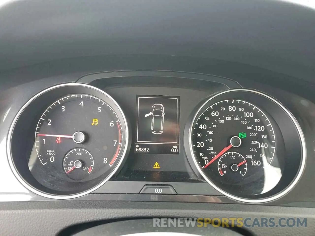 9 Photograph of a damaged car 3VWH17AU0KM503907 VOLKSWAGEN GOLF 2019