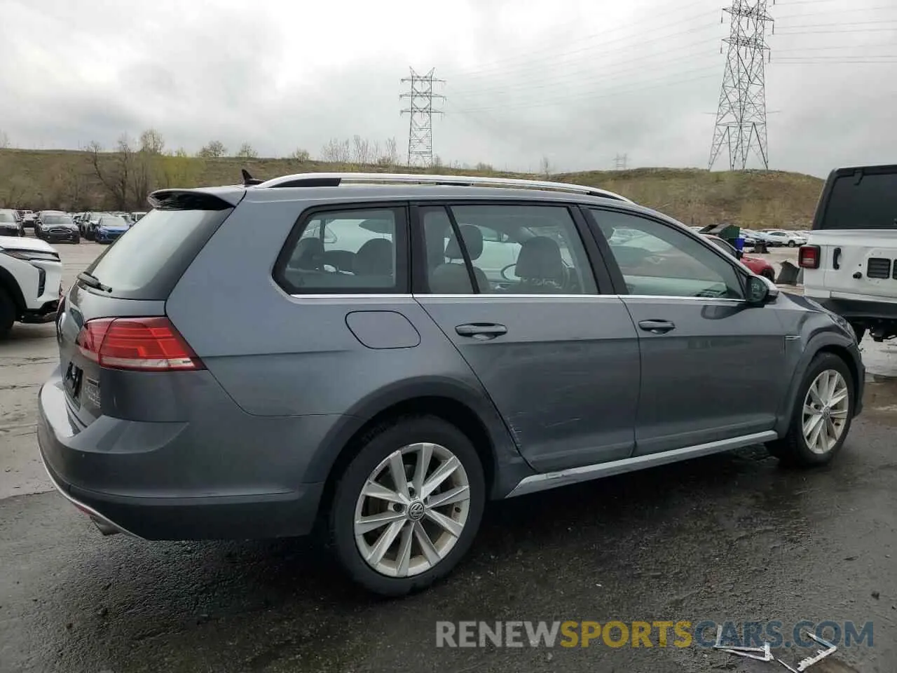 3 Photograph of a damaged car 3VWH17AU3KM524931 VOLKSWAGEN GOLF 2019