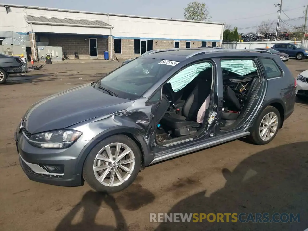 1 Photograph of a damaged car 3VWH17AU4KM502825 VOLKSWAGEN GOLF 2019