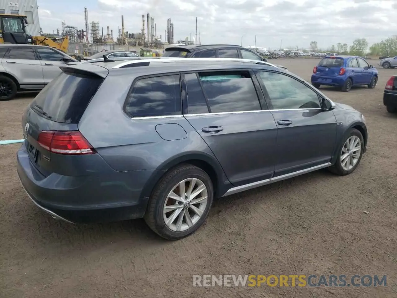 3 Photograph of a damaged car 3VWH17AU4KM505126 VOLKSWAGEN GOLF 2019