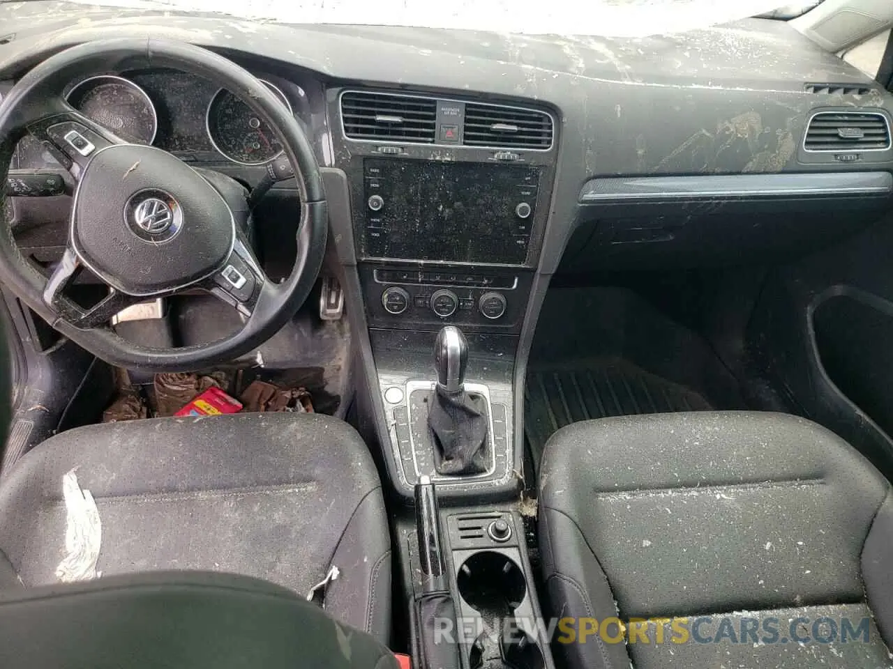 8 Photograph of a damaged car 3VWH17AU4KM505126 VOLKSWAGEN GOLF 2019