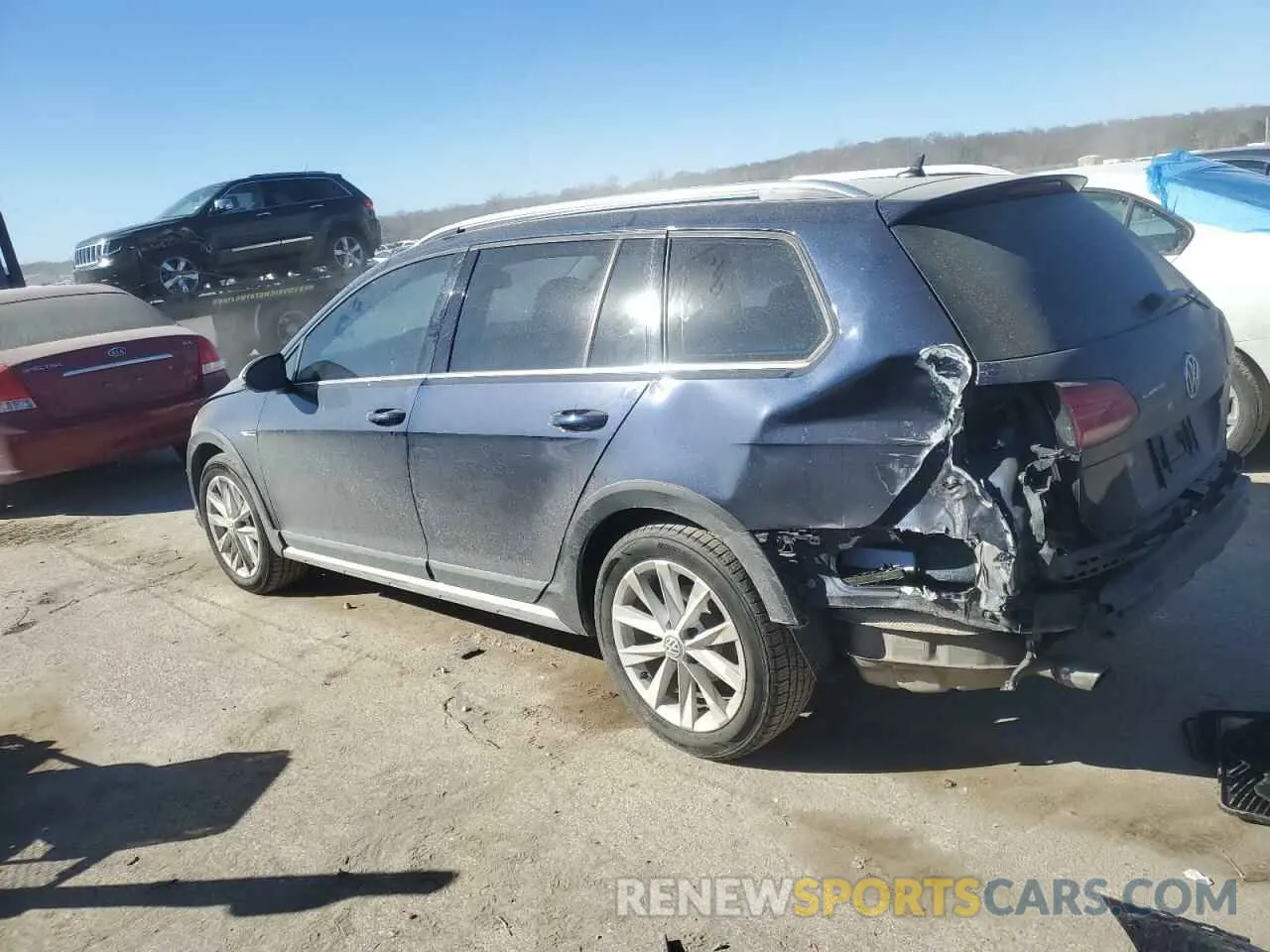 2 Photograph of a damaged car 3VWH17AU6KM514233 VOLKSWAGEN GOLF 2019