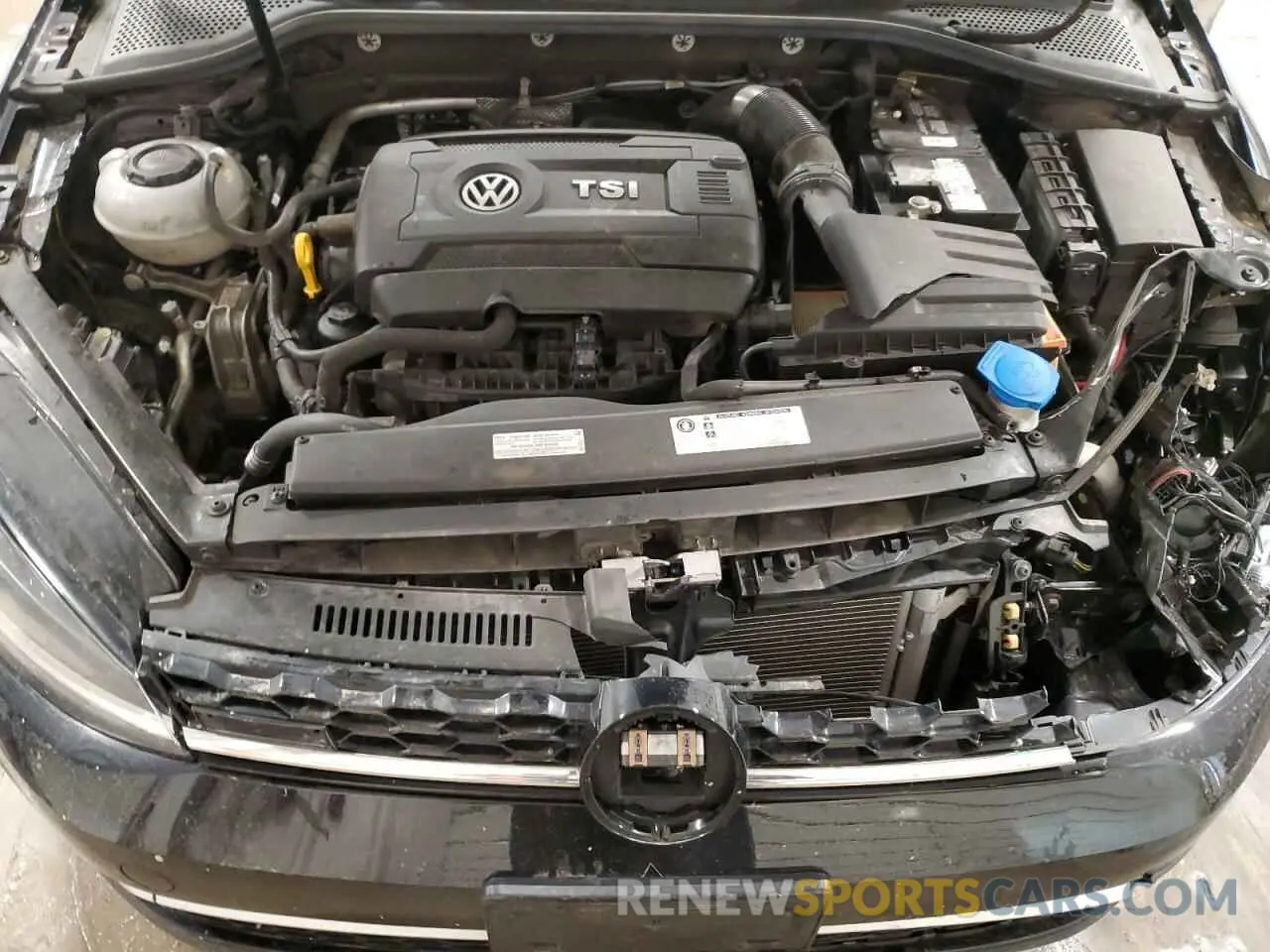 11 Photograph of a damaged car 3VWH17AUXKM513554 VOLKSWAGEN GOLF 2019