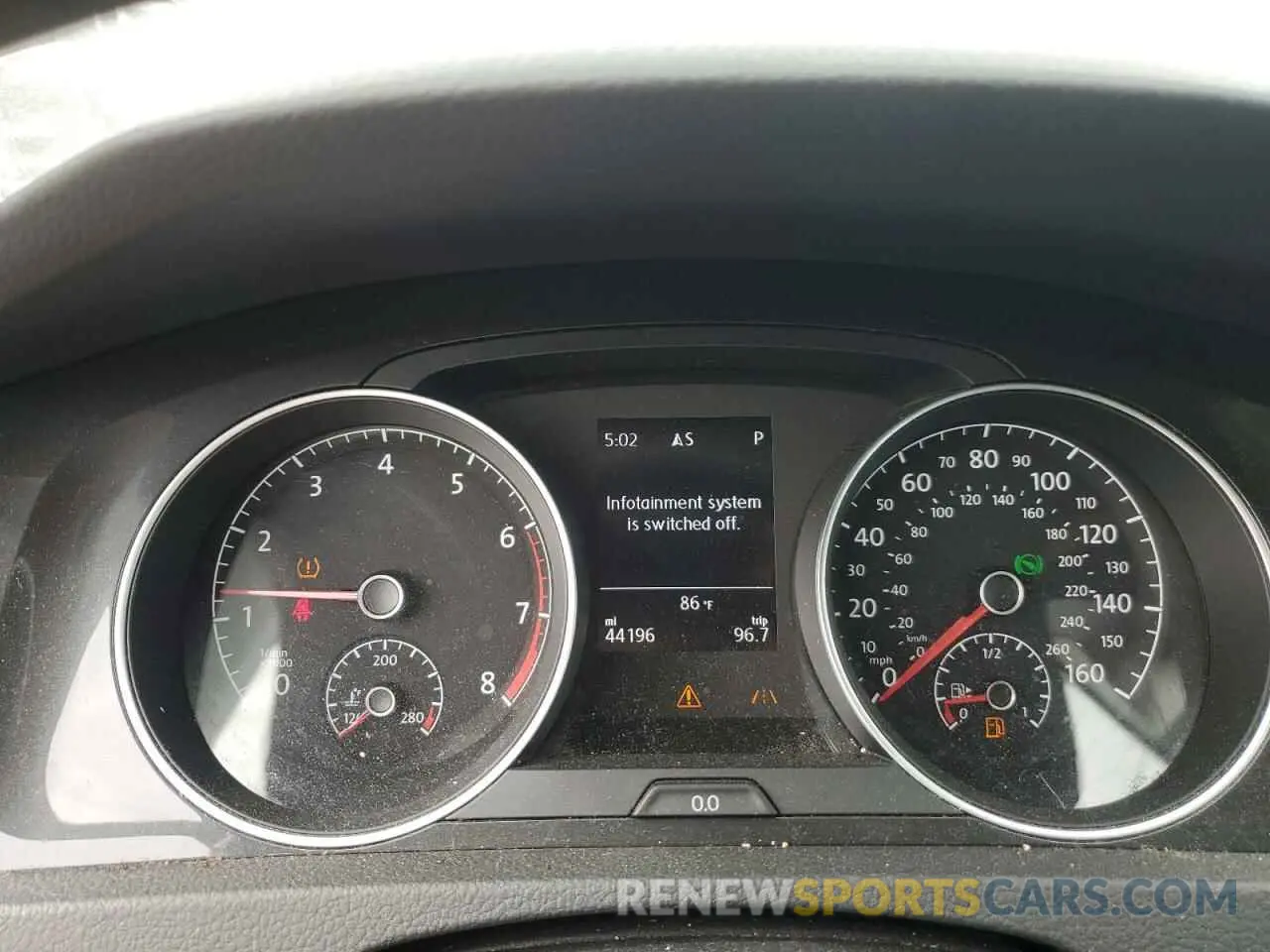 9 Photograph of a damaged car 3VWH17AUXKM515711 VOLKSWAGEN GOLF 2019