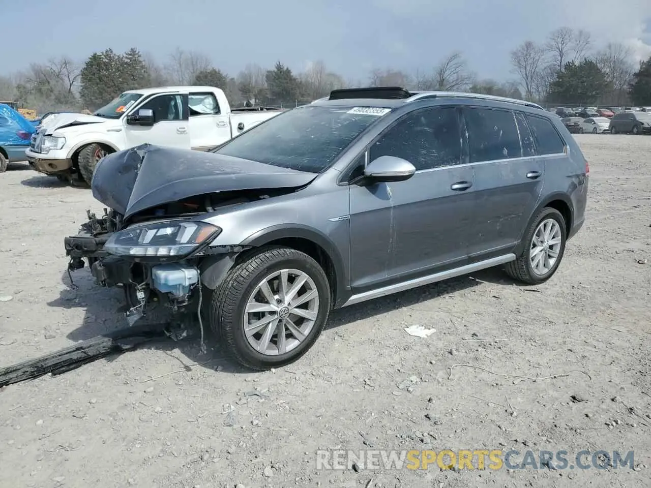 1 Photograph of a damaged car 3VWM17AU1KM517247 VOLKSWAGEN GOLF 2019