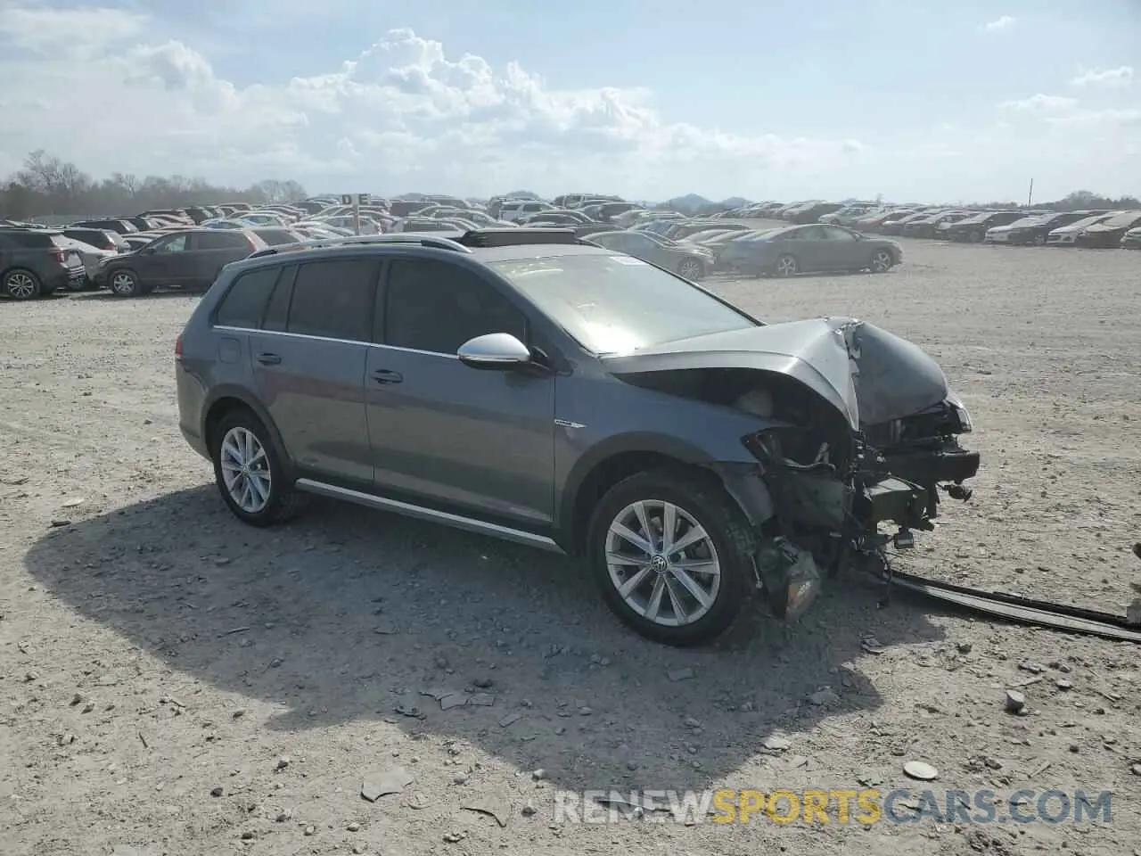 4 Photograph of a damaged car 3VWM17AU1KM517247 VOLKSWAGEN GOLF 2019