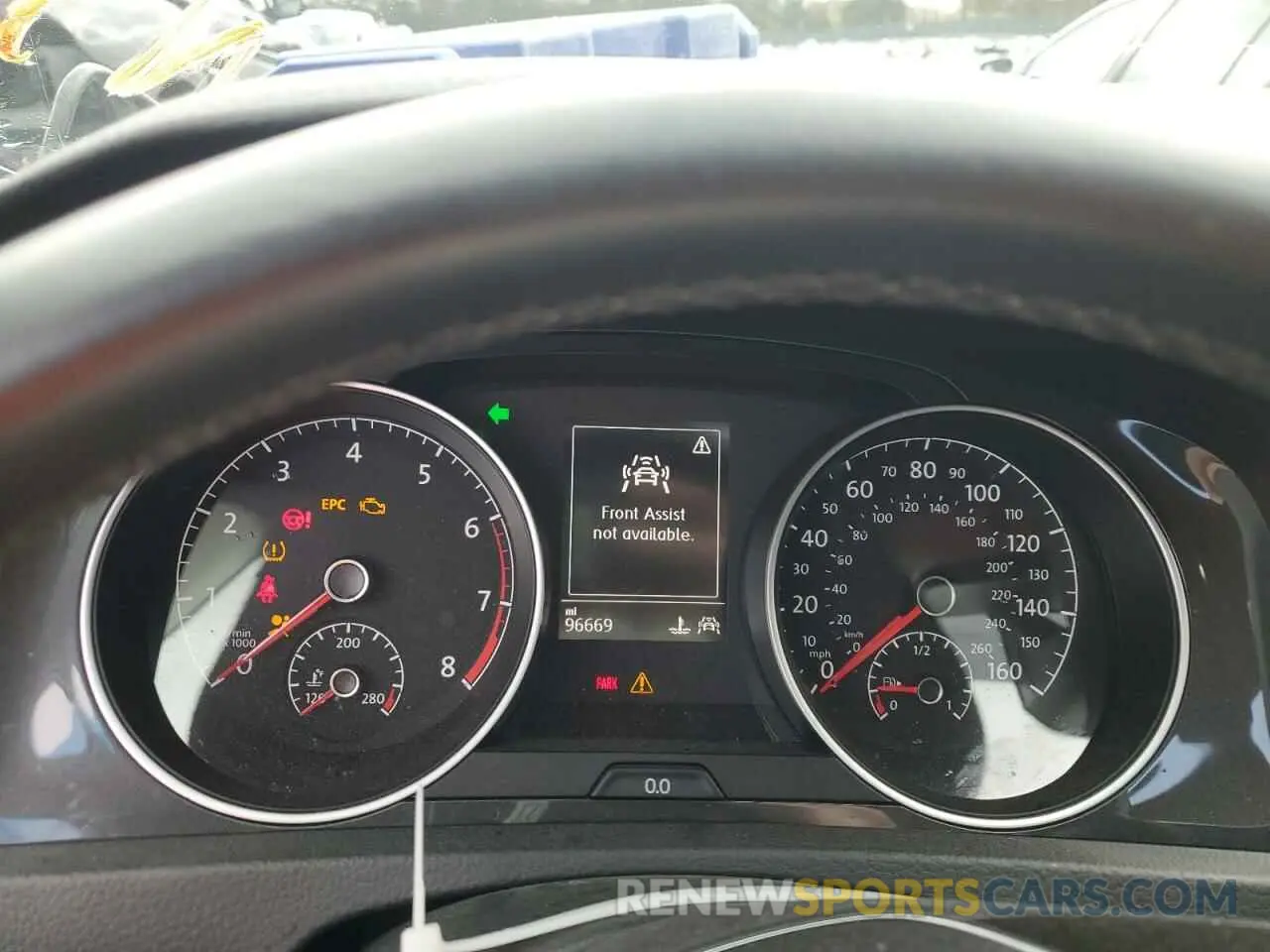 9 Photograph of a damaged car 3VWM17AU1KM517247 VOLKSWAGEN GOLF 2019