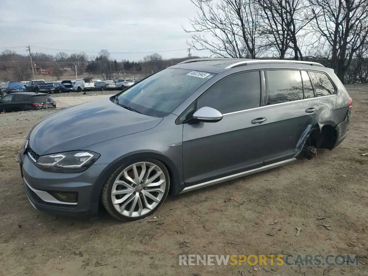 1 Photograph of a damaged car 3VWM17AUXKM509759 VOLKSWAGEN GOLF 2019